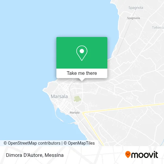 Dimora D'Autore map