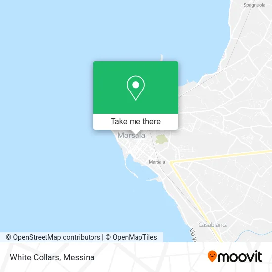 White Collars map