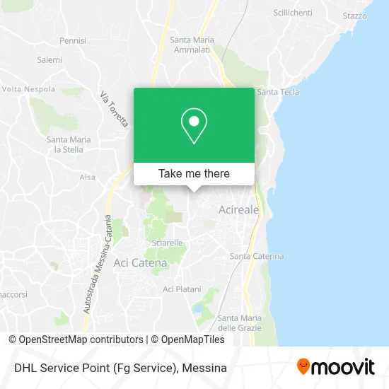 DHL Service Point (Fg Service) map