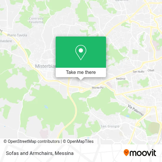Sofas and Armchairs map
