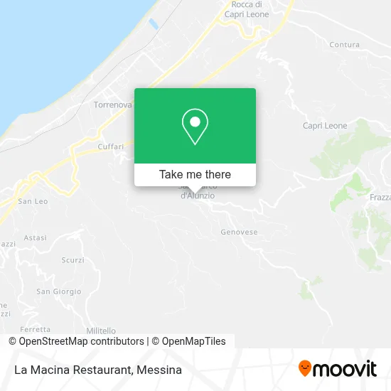 La Macina Restaurant map