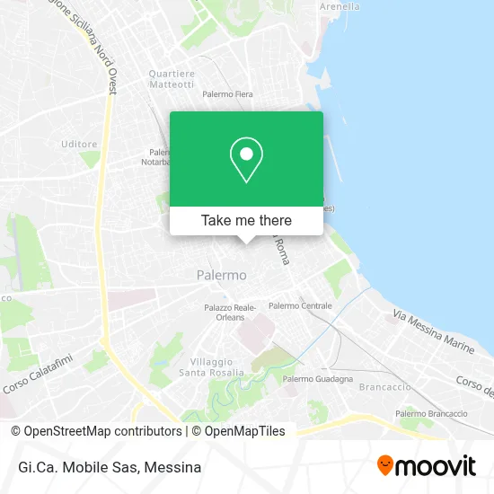 Gi.Ca. Mobile Sas map