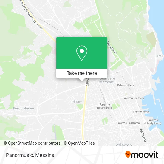 Panormusic map