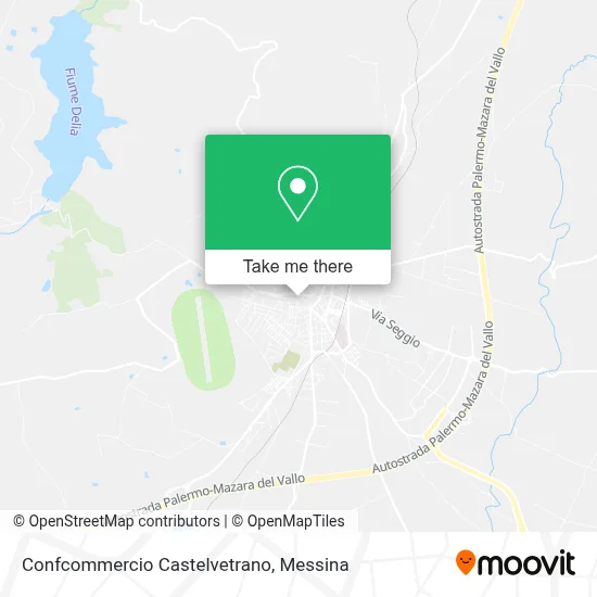 Confcommercio Castelvetrano map