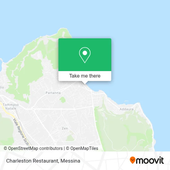 Charleston Restaurant map