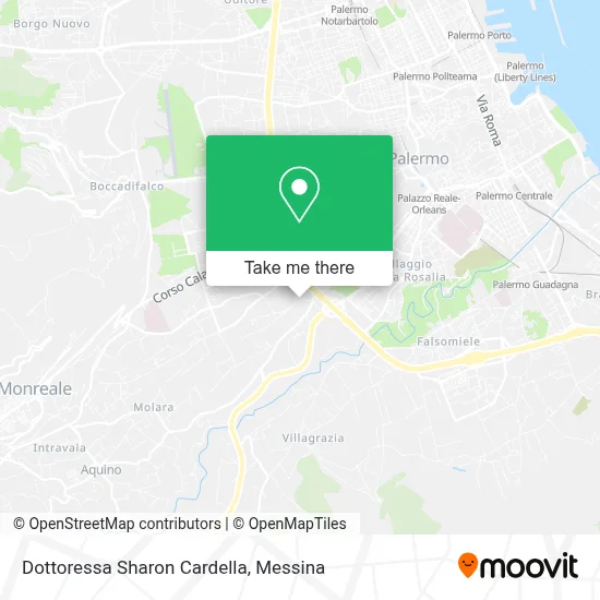Dottoressa Sharon Cardella map