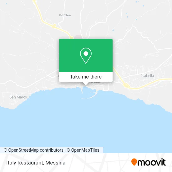 Italy Restaurant map