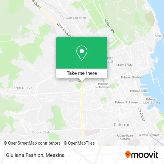 Giuliana Fashion map