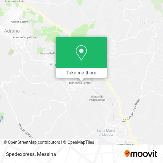 Spedexpress map