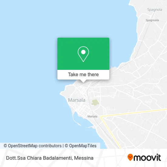 Dott.Ssa Chiara Badalamenti map
