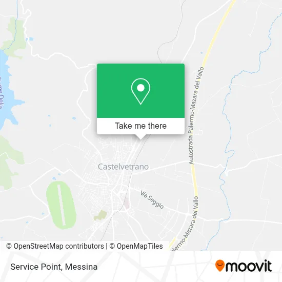 Service Point map