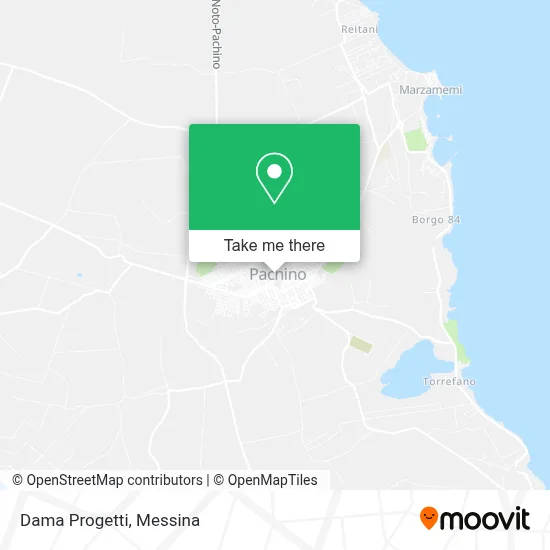 Dama Progetti map
