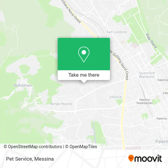 Pet Service map