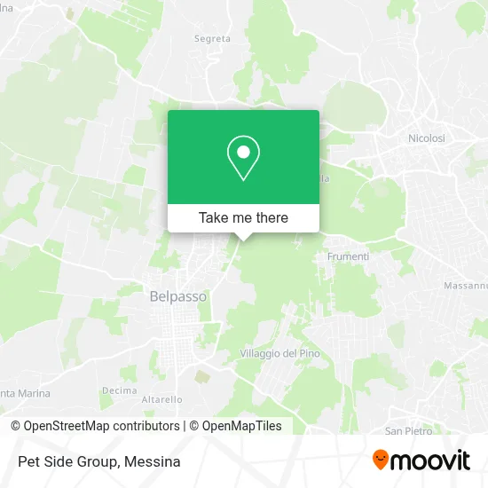 Pet Side Group map