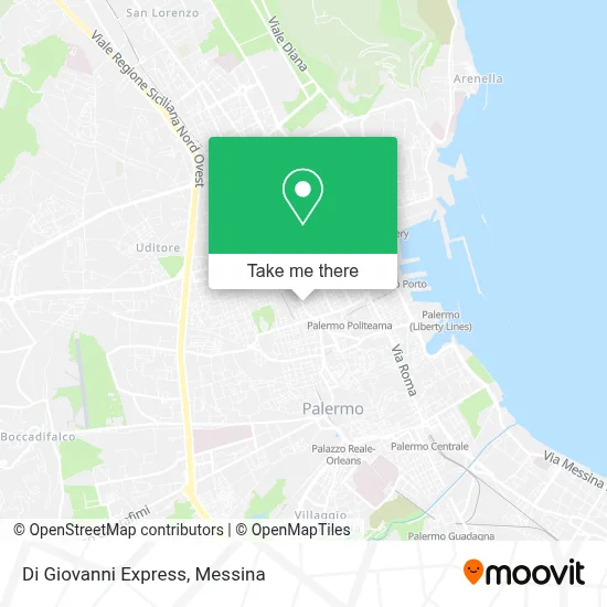 Di Giovanni Express map