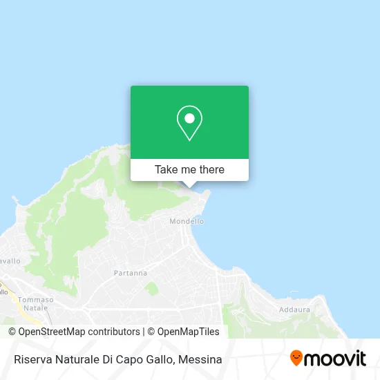 Riserva Naturale Di Capo Gallo map
