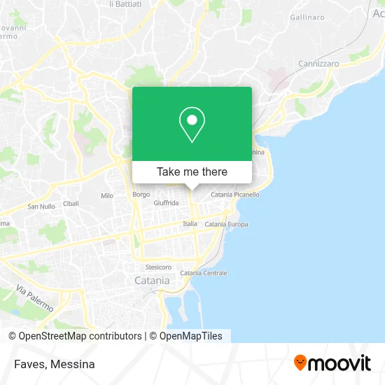 Faves map