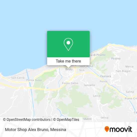 Motor Shop Alex Bruno map