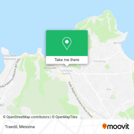 Traedil map