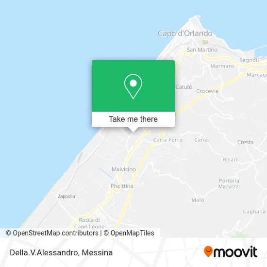 Della.V.Alessandro map