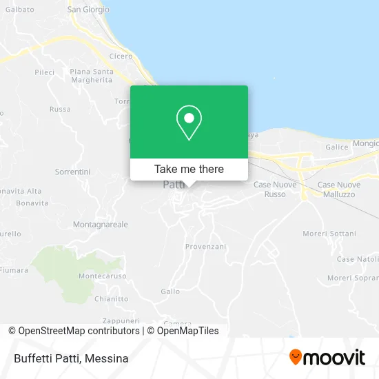 Buffetti Patti map
