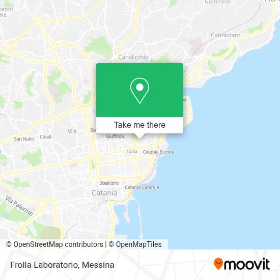 Frolla Laboratorio map