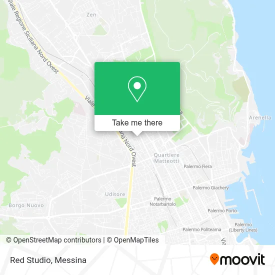 Red Studio map