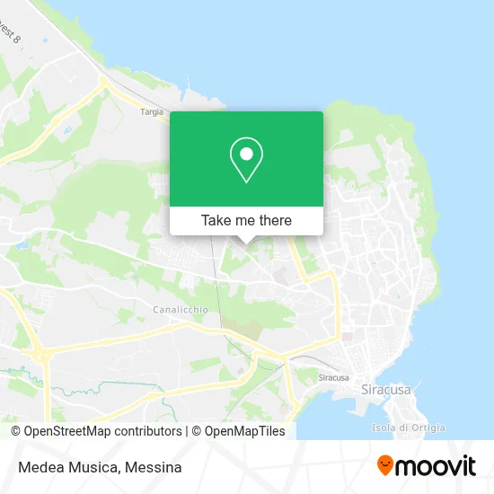 Medea Musica map