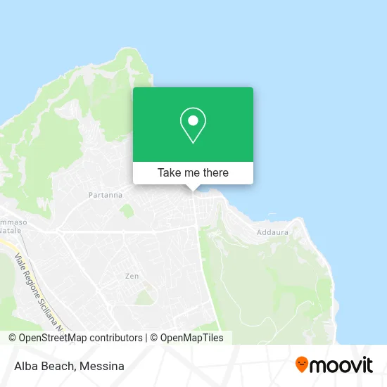 Alba Beach map