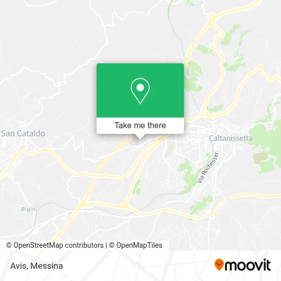 Avis map