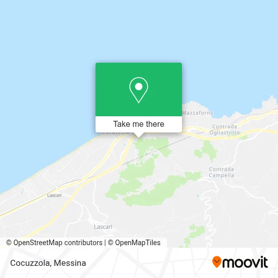 Cocuzzola map
