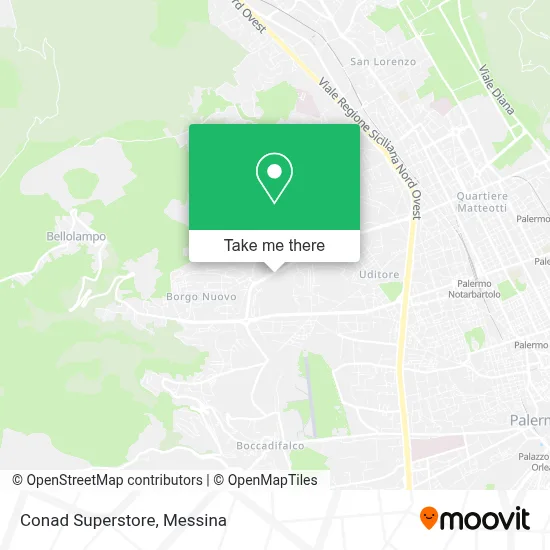 Conad Superstore map