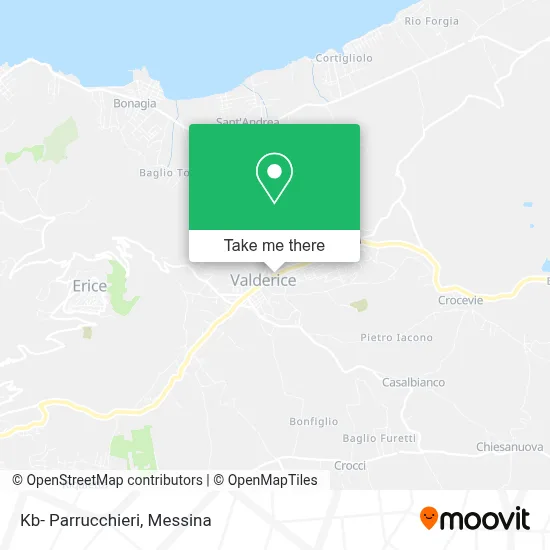 Kb- Parrucchieri map