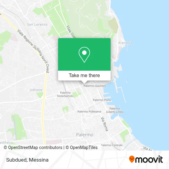 Subdued map