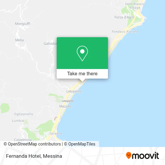 Fernanda Hotel map
