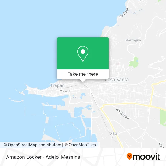 Amazon Locker - Adelo map