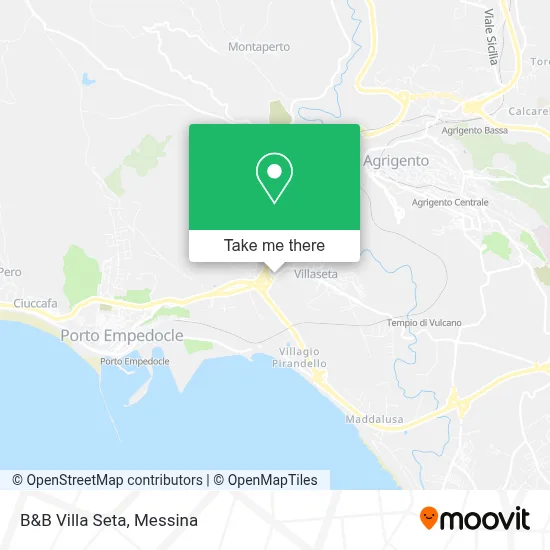 B&B Villa Seta map