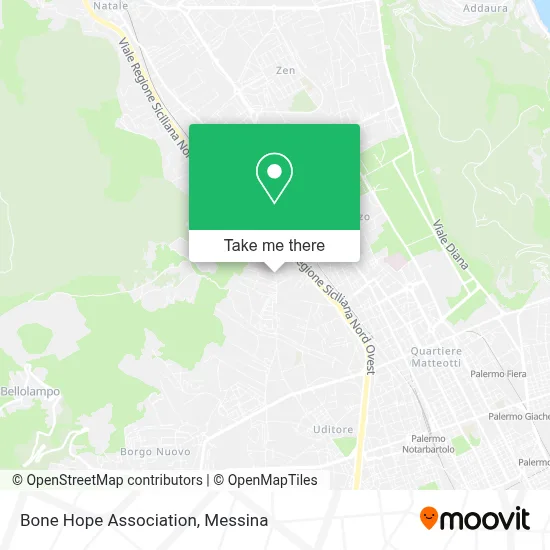 Bone Hope Association map