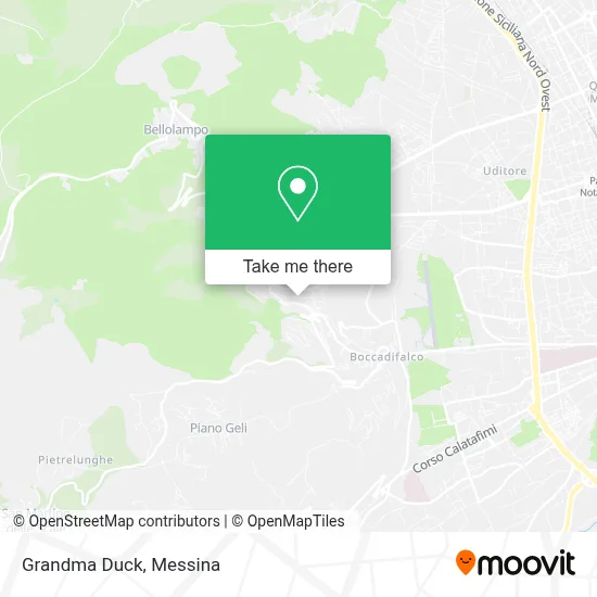 Grandma Duck map