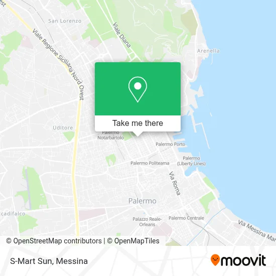 S-Mart Sun map