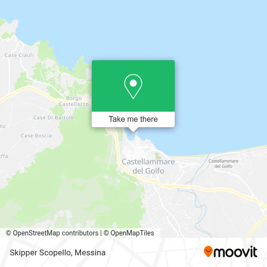 Skipper Scopello map