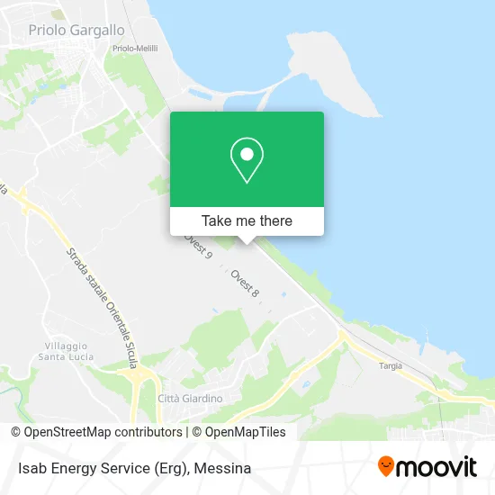 Isab Energy Service (Erg) map
