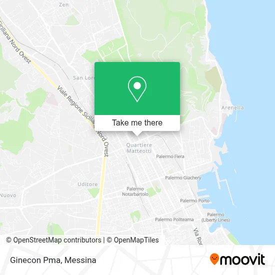 Ginecon Pma map