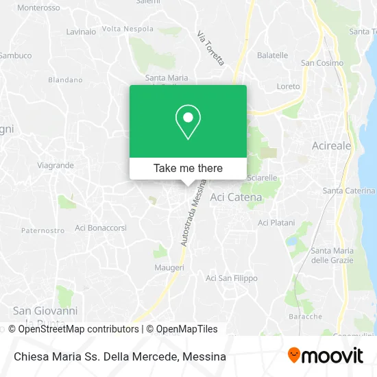 Chiesa Maria Ss. Della Mercede map
