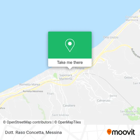 Dott. Raso Concetta map