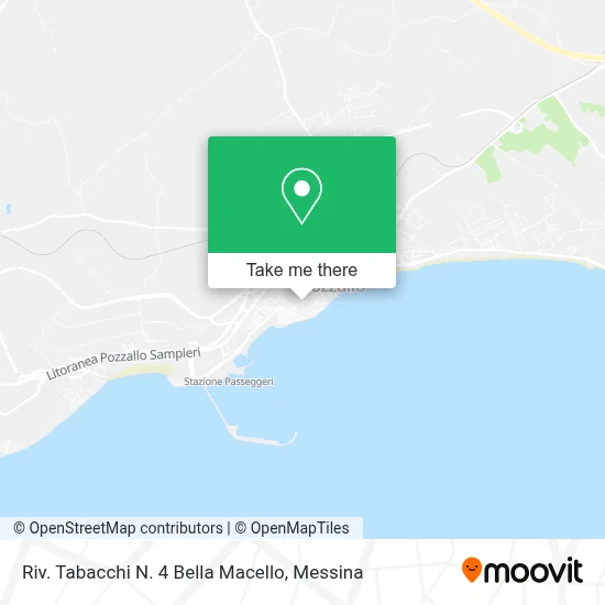 Riv. Tabacchi N. 4 Bella Macello map