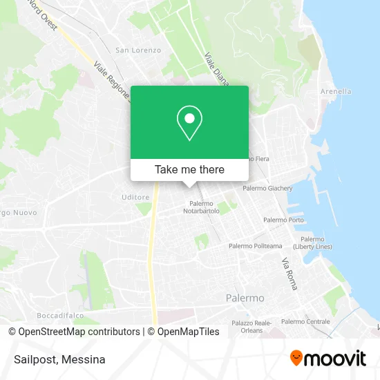 Sailpost map