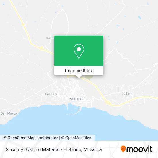 Security System Materiale Elettrico map