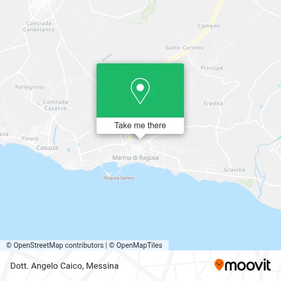 Dott. Angelo Caico map