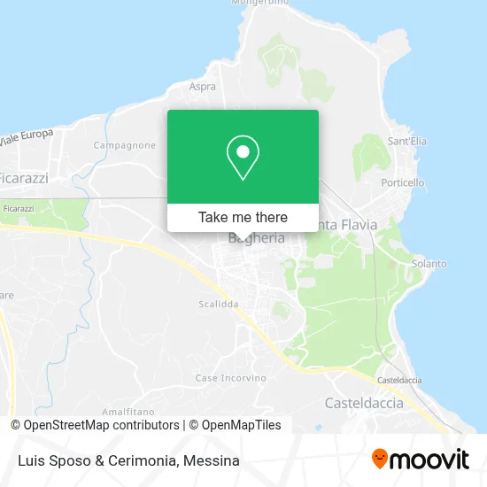 Luis  Sposo & Cerimonia map